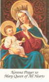 (image for) Novena Holy Card - Queen of All Hearts