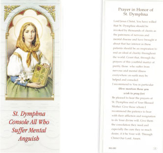 (image for) Bookmark - St Dymphna