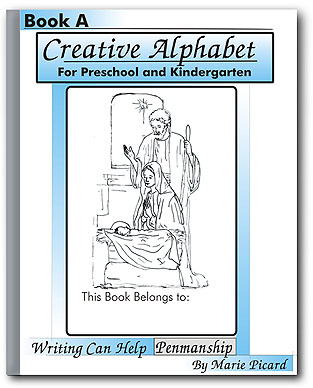 (image for) Handwriting - Book A, Creative Alphabet