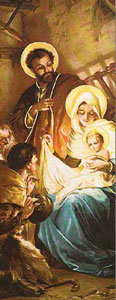 (image for) Bookmark - Holy Family Nativity