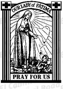 (image for) Rubber Stamp - Our Lady of Fatima