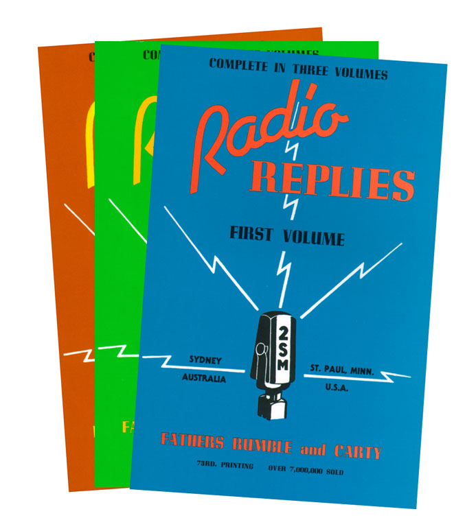 (image for) Radio Replies 3 volume set by Revs. Frs. Rumble & Carty
