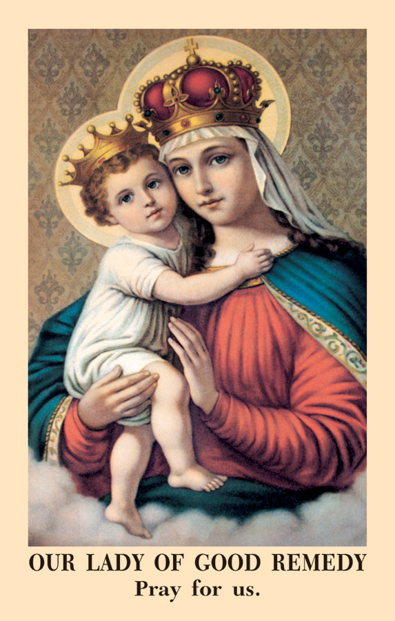 (image for) Prayercard - Our Lady of Good Remedy