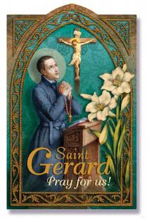 (image for) 1202 Holy Card: St Gerard (pack of 25)
