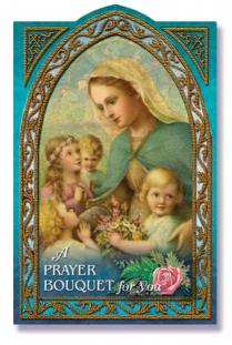 (image for) 1222 Holy Card: Prayer Bouquet