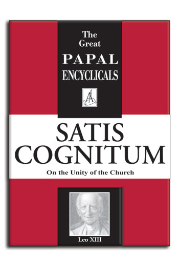 (image for) Encyclical: Satis Cognitum - Pope Leo XIII On The Unity of the Church.