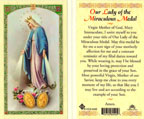 (image for) Holy Card: Our Lady of the Miraculous Medal