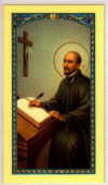 (image for) Holy Card: St. Ignatius Loyola (laminated)