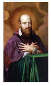 (image for) Holy Card - St. Francis de Sales - paper