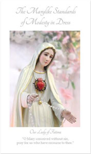 (image for) Leaflet - Marylike Standards of Modesty in Dress
