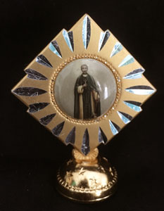 (image for) Picture Stand - Magnetic - St. Martin de Porres 2 3/8" x 2"