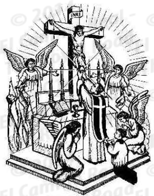 (image for) Rubber Stamp - Holy Sacrifice of the Mass