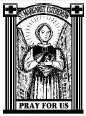 (image for) Rubber Stamp - St. Margaret Clitherow