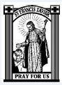 (image for) Rubber Stamp - St. Francis Xavier