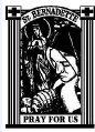 (image for) Rubber Stamp - St. Bernadette