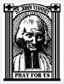 (image for) Rubber Stamp - St. John Vianney