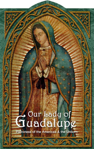 (image for) 1201 Holy Card: Our Lady of Guadalupe