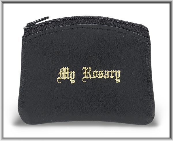 (image for) Rosary Case - w/zipper (black)