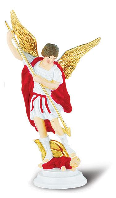 (image for) Statue - 4 inch plastic - St. Michael