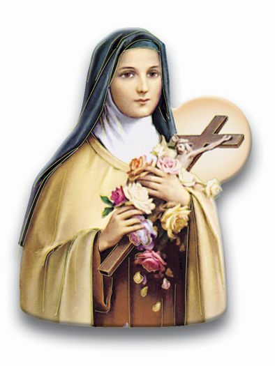 (image for) Magnet/Statuette Saint Therese 2.5" x 3"